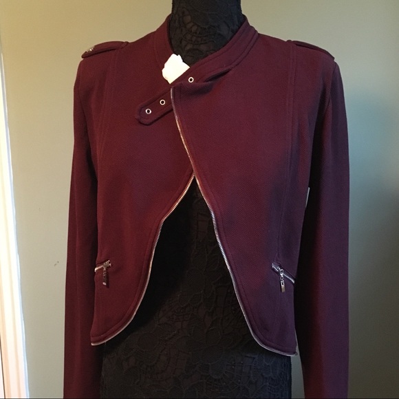 NWT Maroon Jacket - Picture 3 of 6